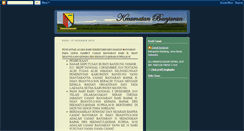 Desktop Screenshot of kecamatanbanjaran.blogspot.com