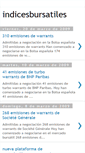 Mobile Screenshot of indicesbursatiles.blogspot.com