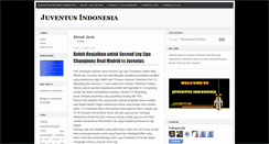 Desktop Screenshot of juventusindonesian.blogspot.com