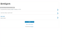 Tablet Screenshot of birthspirit.blogspot.com