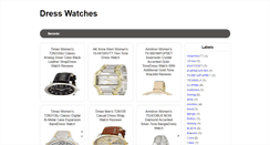 Desktop Screenshot of dresswatches11.blogspot.com