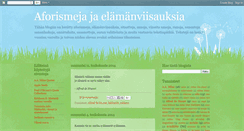 Desktop Screenshot of onnenvuosi.blogspot.com