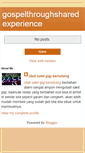 Mobile Screenshot of gospelthroughsharedexperience.blogspot.com