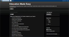 Desktop Screenshot of easymadeeducation.blogspot.com