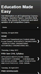 Mobile Screenshot of easymadeeducation.blogspot.com