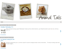 Tablet Screenshot of hannah-animal-tales.blogspot.com