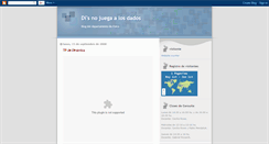 Desktop Screenshot of diosnojuega.blogspot.com