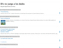 Tablet Screenshot of diosnojuega.blogspot.com