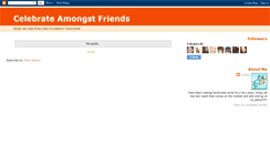Desktop Screenshot of celebrateamongstfriends.blogspot.com