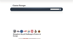 Desktop Screenshot of gamescraps.blogspot.com