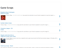 Tablet Screenshot of gamescraps.blogspot.com
