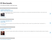 Tablet Screenshot of eldesclasado.blogspot.com
