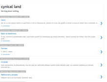 Tablet Screenshot of cynicalland.blogspot.com