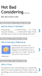 Mobile Screenshot of notbadconsidering.blogspot.com