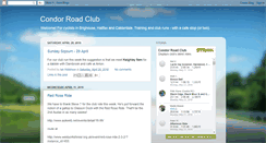 Desktop Screenshot of condorroadclub.blogspot.com