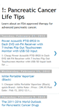 Mobile Screenshot of pancreaticcancerlifetips.blogspot.com