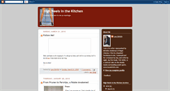 Desktop Screenshot of highheelsinthekitchen.blogspot.com
