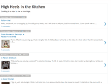 Tablet Screenshot of highheelsinthekitchen.blogspot.com