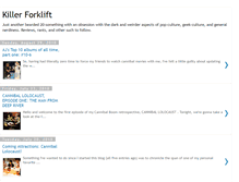 Tablet Screenshot of killerforklift.blogspot.com