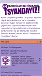 Mobile Screenshot of kadincinayetlerineisyandayiz.blogspot.com