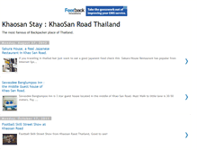 Tablet Screenshot of khaosanstay.blogspot.com