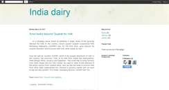 Desktop Screenshot of dairyindia.blogspot.com