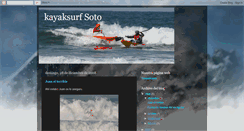 Desktop Screenshot of kayaksurfsoto.blogspot.com