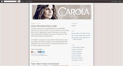 Desktop Screenshot of carolainternational.blogspot.com