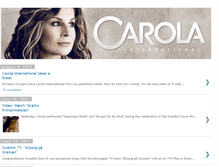 Tablet Screenshot of carolainternational.blogspot.com