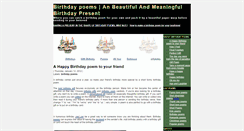 Desktop Screenshot of birthday---poems.blogspot.com