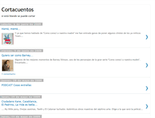 Tablet Screenshot of cortacuentos.blogspot.com