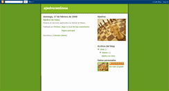Desktop Screenshot of ajedrezenlinea.blogspot.com