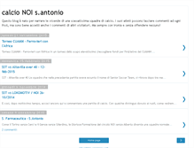 Tablet Screenshot of calcionoisantonio.blogspot.com