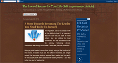 Desktop Screenshot of lawsofsuccess4u.blogspot.com