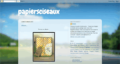 Desktop Screenshot of papiersciseaux.blogspot.com