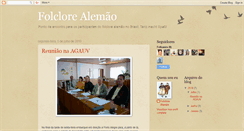 Desktop Screenshot of folclorealemao.blogspot.com