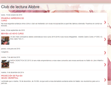 Tablet Screenshot of clubdelecturaalobre.blogspot.com