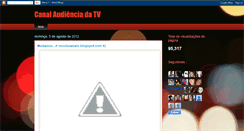 Desktop Screenshot of canalaudienciadatv.blogspot.com