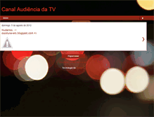 Tablet Screenshot of canalaudienciadatv.blogspot.com