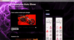 Desktop Screenshot of phillyautoshow.blogspot.com