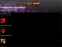 Tablet Screenshot of phillyautoshow.blogspot.com