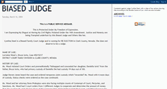 Desktop Screenshot of biasedjudge.blogspot.com