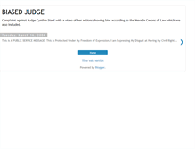 Tablet Screenshot of biasedjudge.blogspot.com