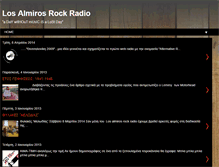 Tablet Screenshot of losalmirosrockradio.blogspot.com