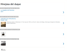 Tablet Screenshot of historiadehinojosa.blogspot.com