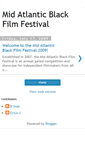 Mobile Screenshot of midatlanticblackfilmfestival.blogspot.com