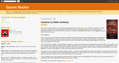 Desktop Screenshot of genrebooks.blogspot.com