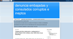 Desktop Screenshot of denunciaconsulescorruptos.blogspot.com