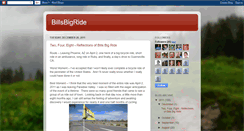 Desktop Screenshot of billsbigride.blogspot.com
