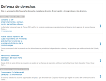 Tablet Screenshot of denunciasydefensa.blogspot.com